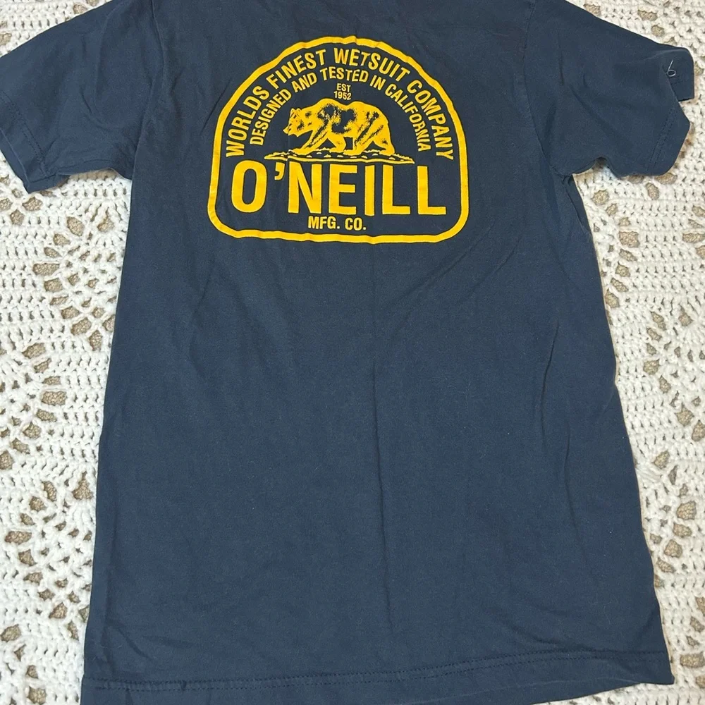 O'NEILL WETSUIT CALIFORNIA BEACH SURF SURFBOARD SURFING TEE T SHIRT Mens Small - Picture 4 of 8